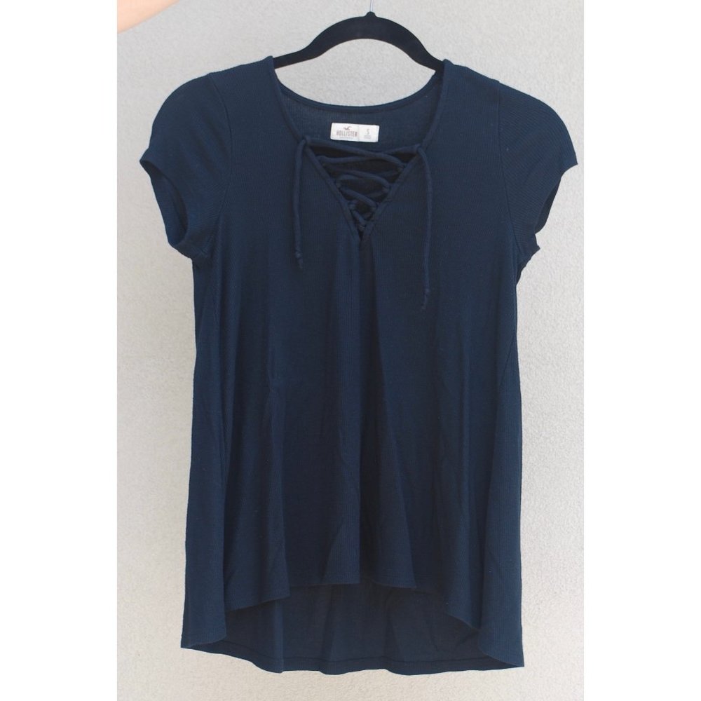 Lace-up top